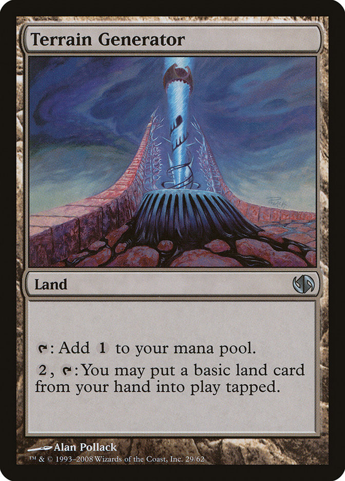 Magic the Gathering Card - Terrain Generator - MTG Circle