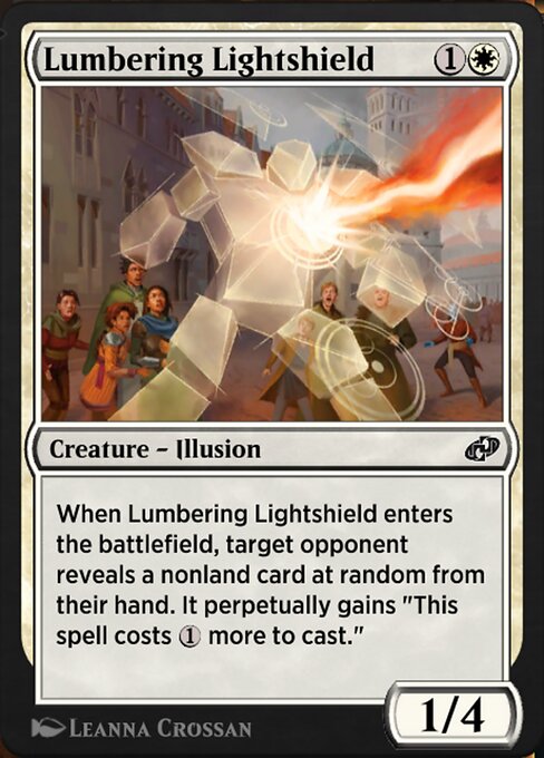 Magic the Gathering Card - Lumbering Lightshield - MTG Circle