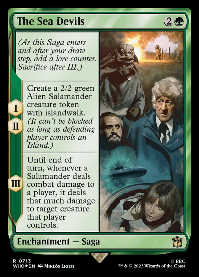 Magic the Gathering Card - The Sea Devils - MTG Circle