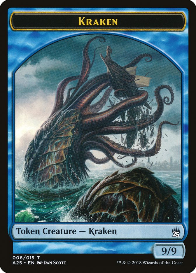 Magic the Gathering Card - Kraken - MTG Circle