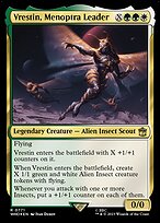 Magic the Gathering Card - Vrestin, Menoptra Leader - MTG Circle