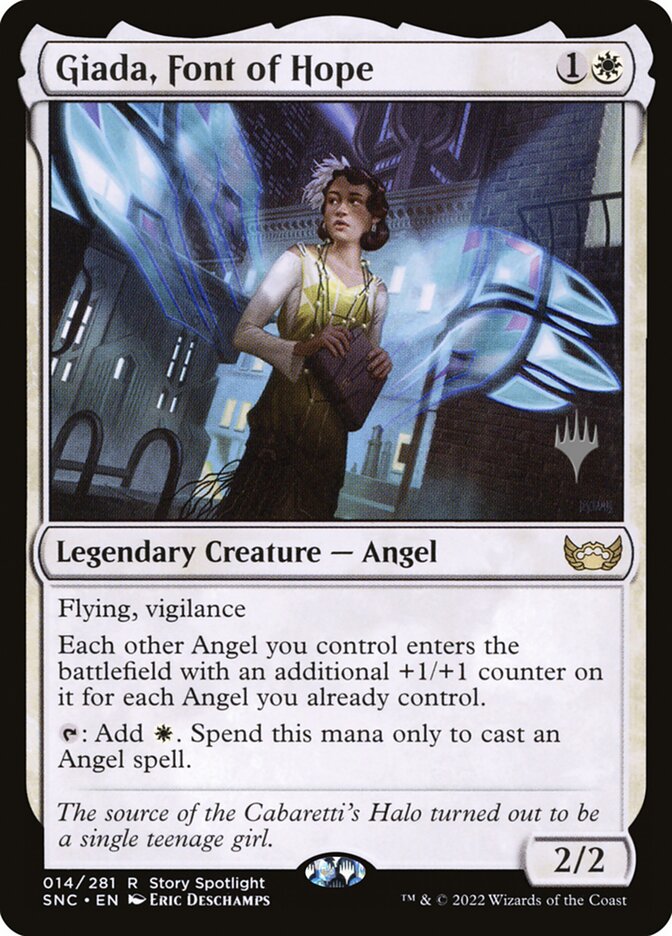 Magic the Gathering Card - Giada, Font of Hope - MTG Circle