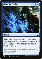 Magic the Gathering Card - Ghostly Flicker - MTG Circle