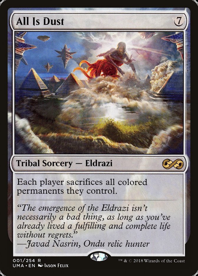 Magic the Gathering Card - All Is Dust - MTG Circle