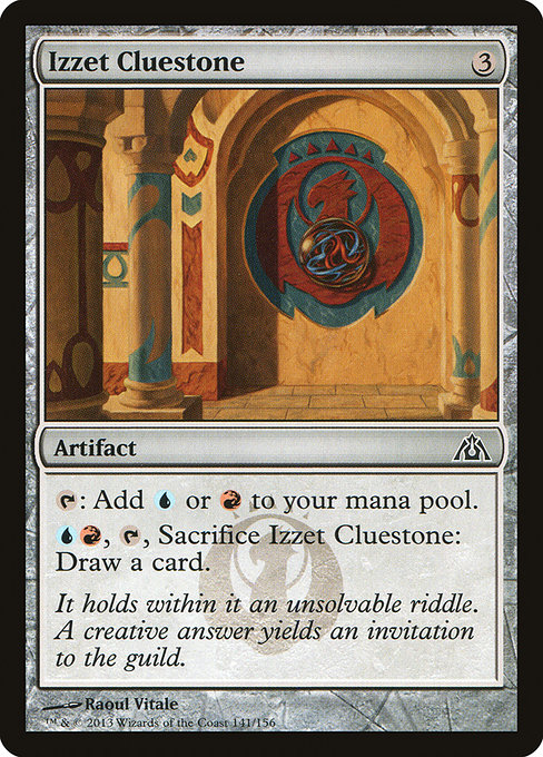 Magic the Gathering Card - Izzet Cluestone - MTG Circle