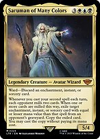 Magic the Gathering Card - Saruman of Many Colors - MTG Circle