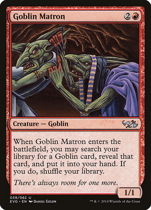 Magic the Gathering Card - Goblin Matron - MTG Circle
