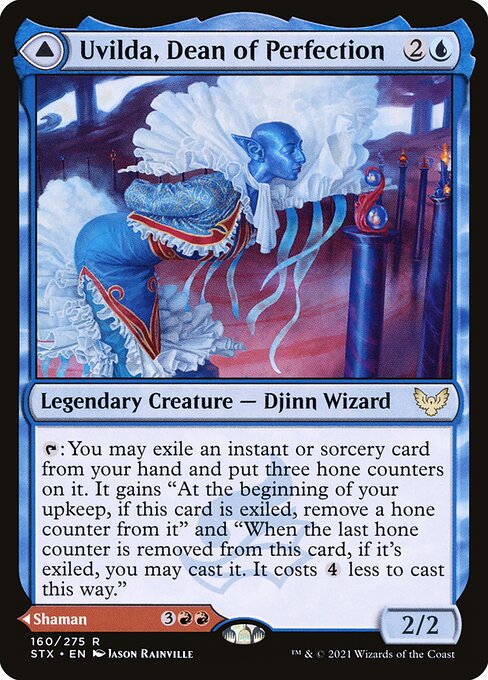 Magic the Gathering Card - Uvilda, Dean of Perfection - MTG Circle