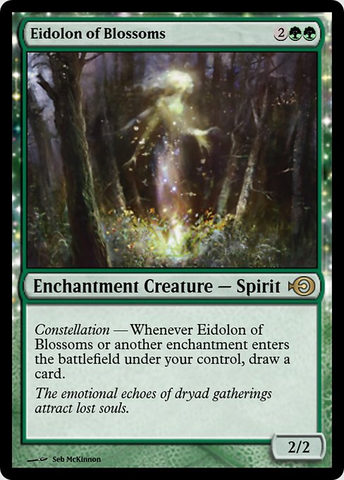 Magic the Gathering Card - Eidolon of Blossoms - MTG Circle