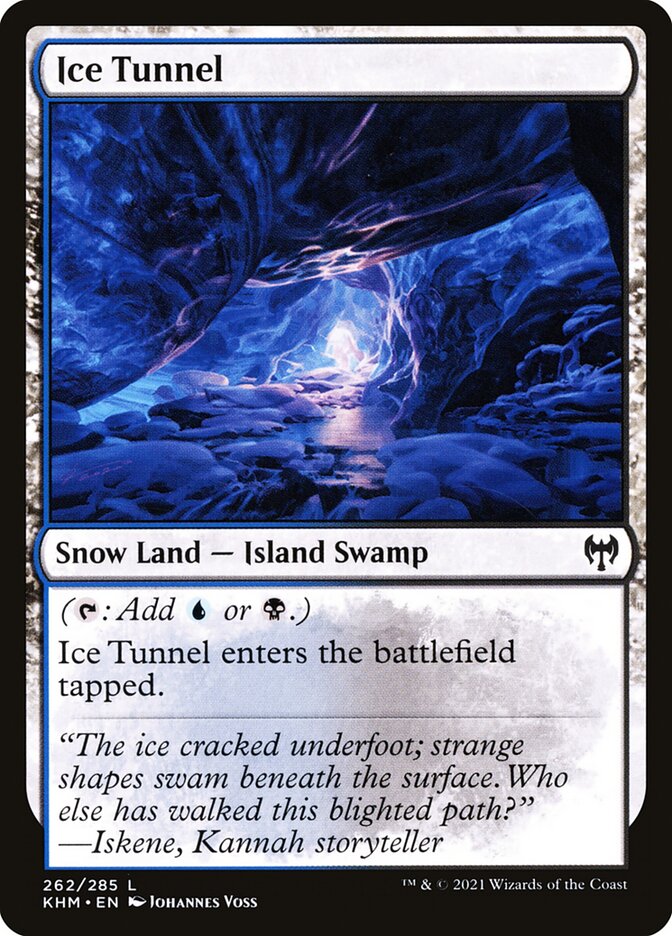 Magic the Gathering Card - Ice Tunnel - MTG Circle