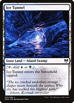 Magic the Gathering Card - Ice Tunnel - MTG Circle