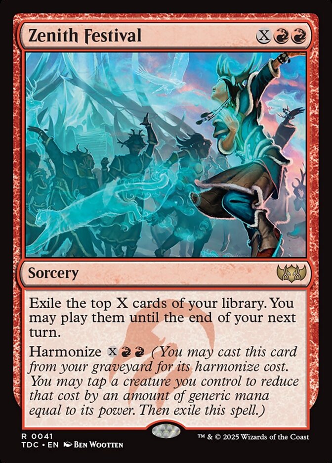 Magic the Gathering Card - Zenith Festival - MTG Circle