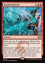Magic the Gathering Card - Zenith Festival - MTG Circle