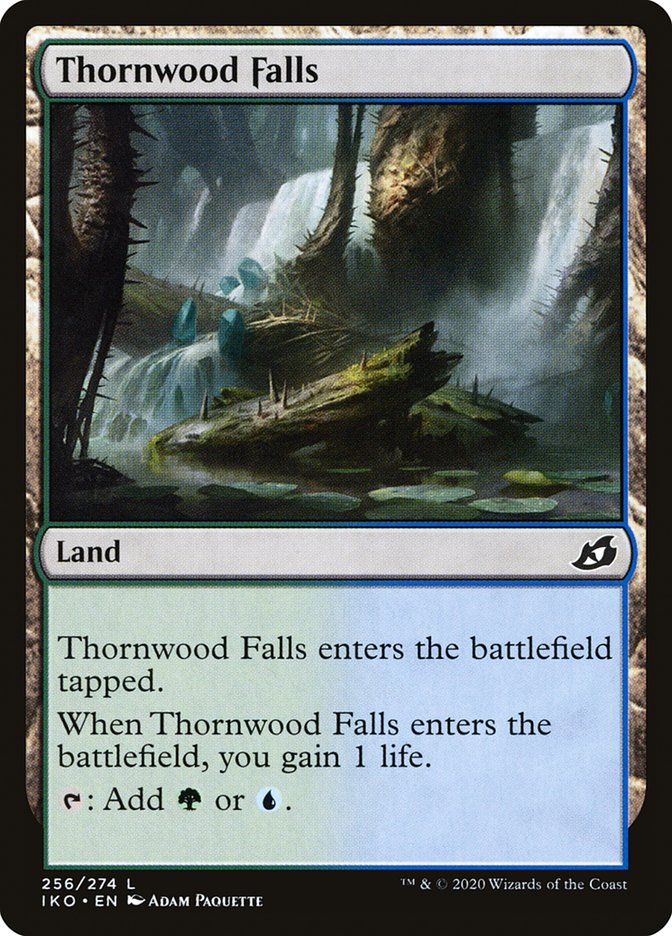 Magic the Gathering Card - Thornwood Falls - MTG Circle