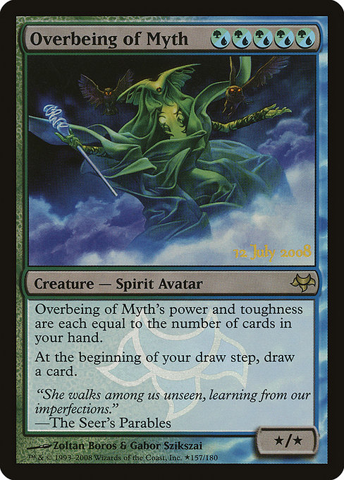 Magic the Gathering Card - Overbeing of Myth - MTG Circle