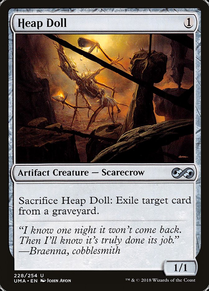 Magic the Gathering Card - Heap Doll - MTG Circle