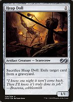Magic the Gathering Card - Heap Doll - MTG Circle