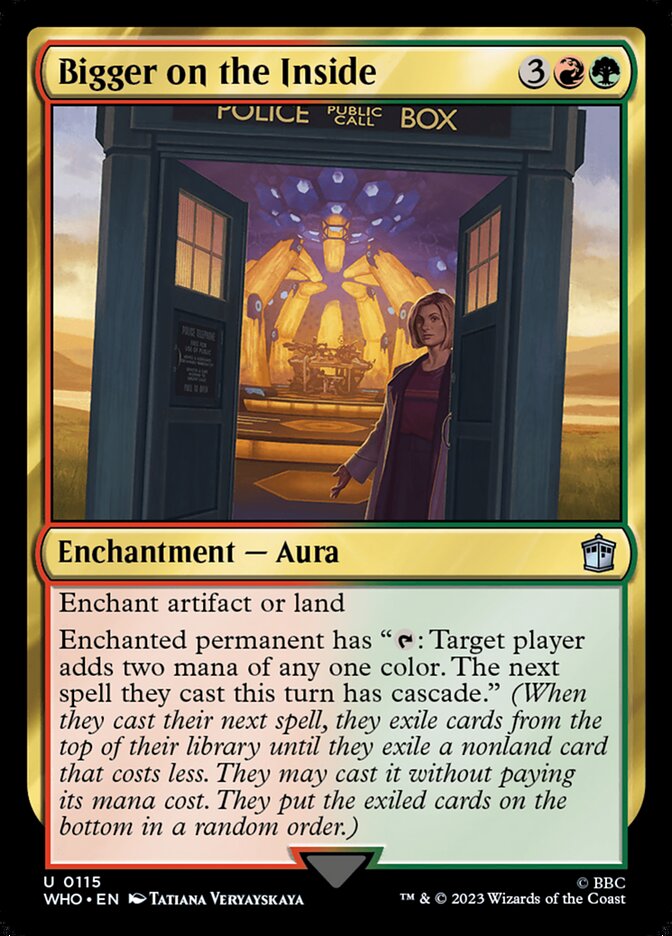 Magic the Gathering Card - Bigger on the Inside - MTG Circle