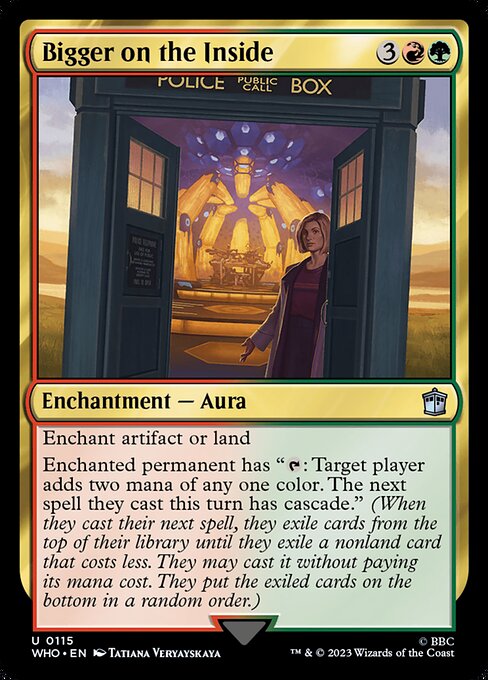 Magic the Gathering Card - Bigger on the Inside - MTG Circle