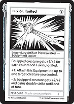 Magic the Gathering Card - Luxior, Ignited - MTG Circle