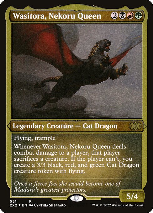 Magic the Gathering Card - Wasitora, Nekoru Queen - MTG Circle