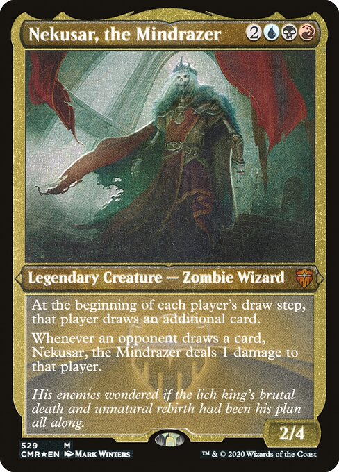Magic the Gathering Card - Nekusar, the Mindrazer - MTG Circle