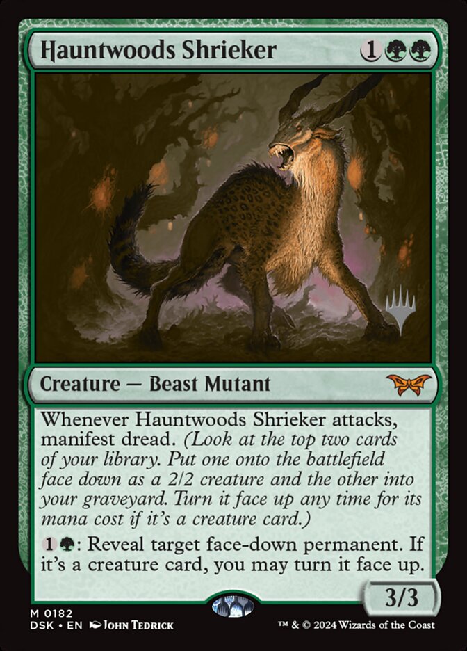 Magic the Gathering Card - Hauntwoods Shrieker - MTG Circle