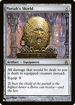 Magic the Gathering Card - Pariah's Shield - MTG Circle