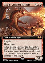 Magic the Gathering Card - Realm-Scorcher Hellkite - MTG Circle