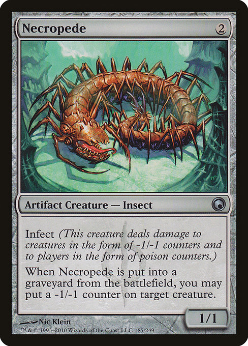 Magic the Gathering Card - Necropede - MTG Circle