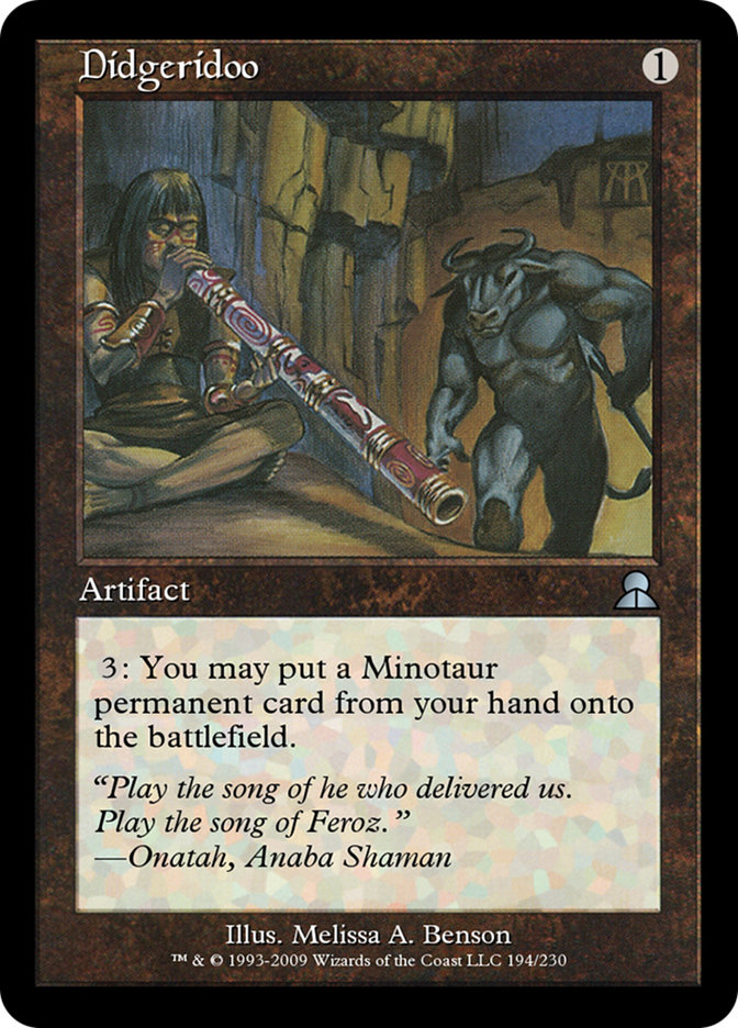 Magic the Gathering Card - Didgeridoo - MTG Circle