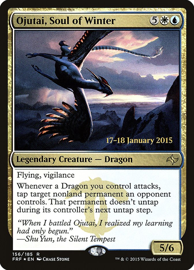 Magic the Gathering Card - Ojutai, Soul of Winter - MTG Circle