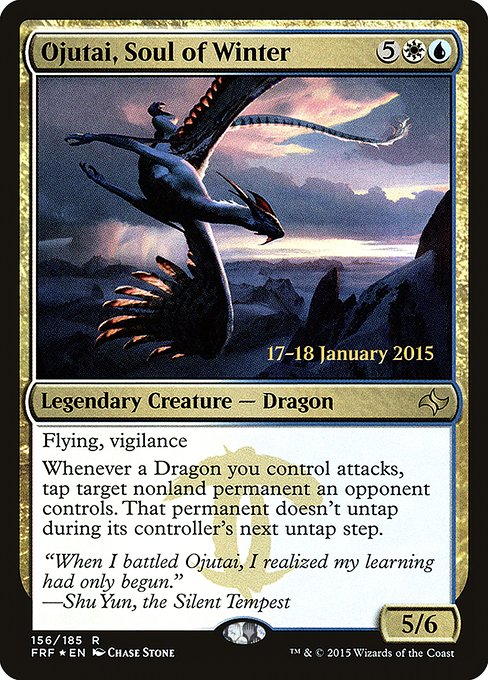 Magic the Gathering Card - Ojutai, Soul of Winter - MTG Circle