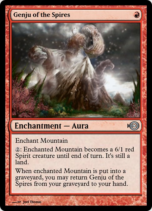 Magic the Gathering Card - Genju of the Spires - MTG Circle