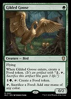 Magic the Gathering Card - Gilded Goose - MTG Circle