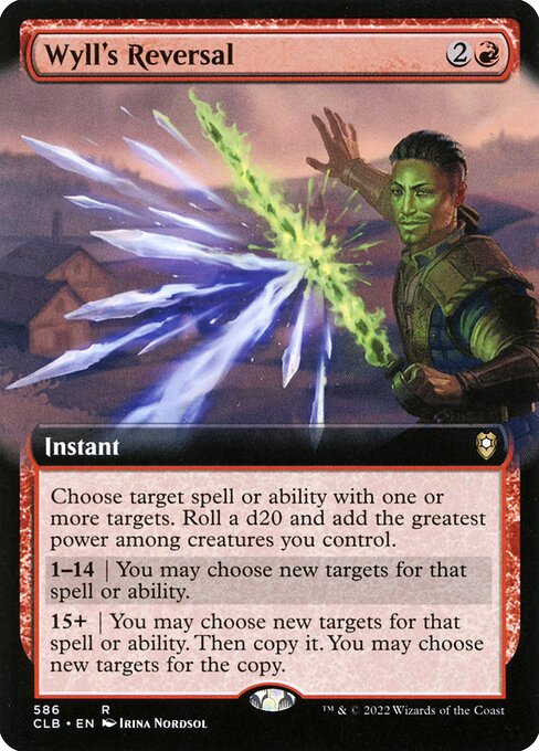 Magic the Gathering Card - Wyll's Reversal - MTG Circle