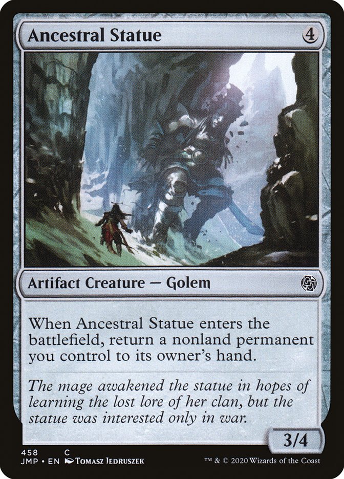 Magic the Gathering Card - Ancestral Statue - MTG Circle