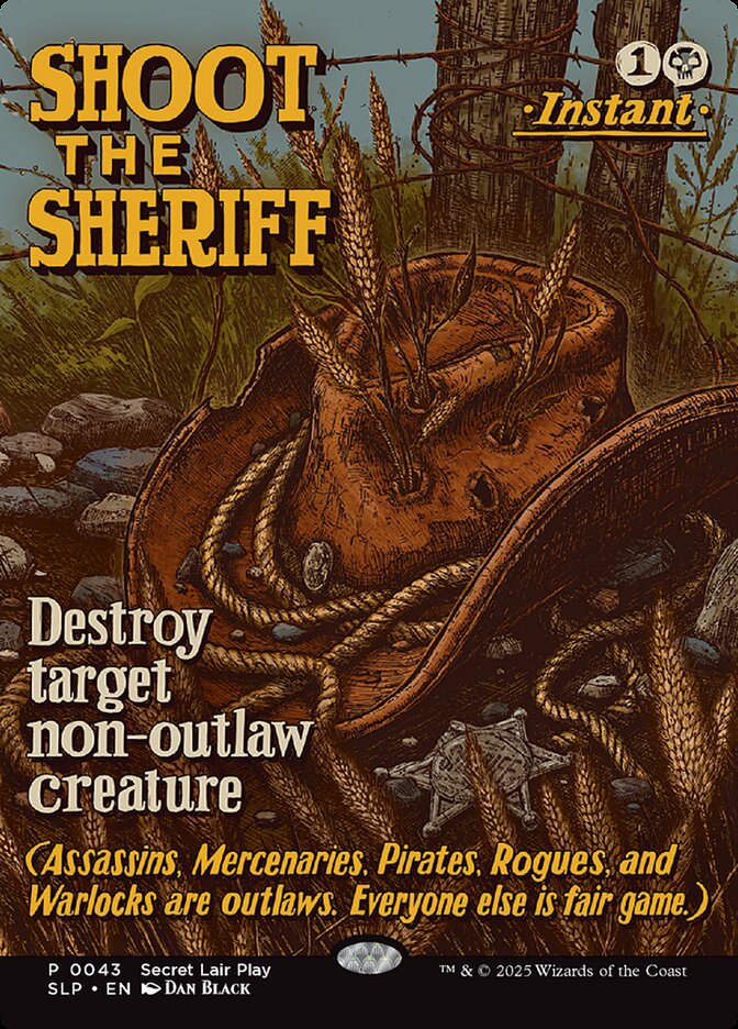 Magic the Gathering Card - Shoot the Sheriff - MTG Circle