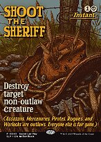Magic the Gathering Card - Shoot the Sheriff - MTG Circle
