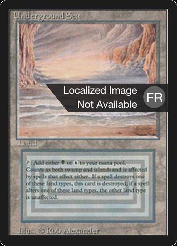 Magic the Gathering Card - Underground Sea - MTG Circle