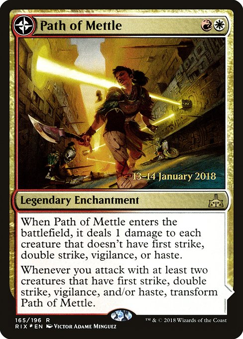 Magic the Gathering Card - Path of Mettle - MTG Circle