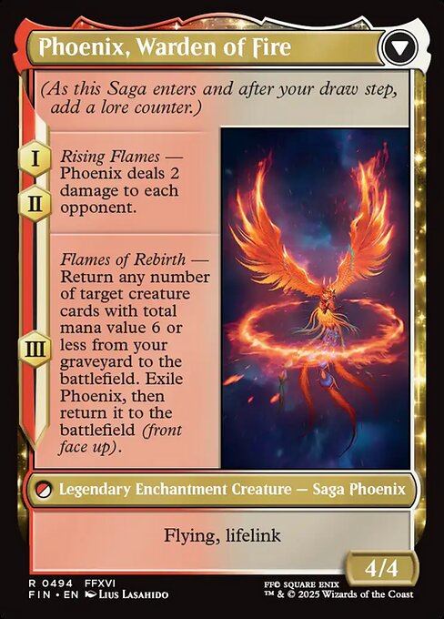 Magic the Gathering Card - Phoenix, Warden of Fire - MTG Circle