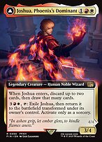 Magic the Gathering Card - Joshua, Phoenix's Dominant // Phoenix, Warden of Fire - MTG Circle