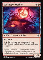 Magic the Gathering Card - Zookeeper Mechan - MTG Circle