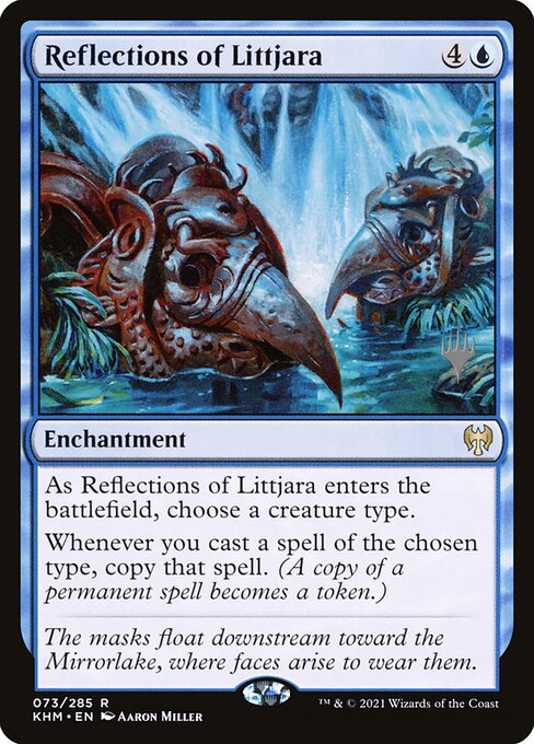 Magic the Gathering Card - Reflections of Littjara - MTG Circle