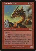 Magic the Gathering Card - Shivan Hellkite - MTG Circle
