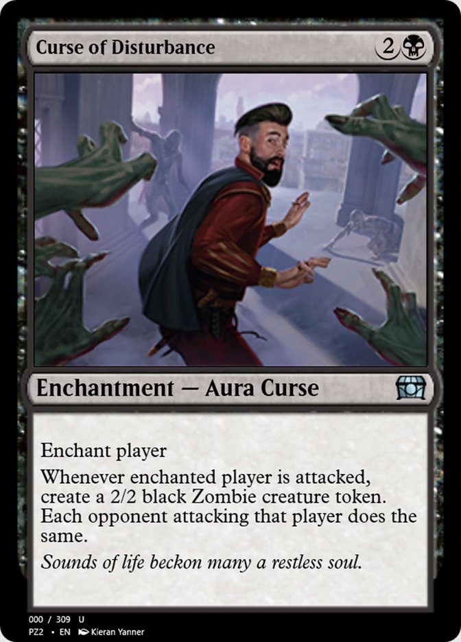 Magic the Gathering Card - Curse of Disturbance - MTG Circle