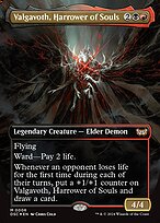 Magic the Gathering Card - Valgavoth, Harrower of Souls - MTG Circle