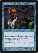 Magic the Gathering Card - Patron Wizard - MTG Circle