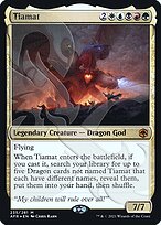 Magic the Gathering Card - Tiamat - MTG Circle